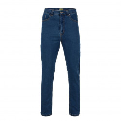Kam Classic Fit Stretchable Jeans Stone Washed Blue