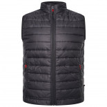 KV141 Zip Thru Gilet BLACK