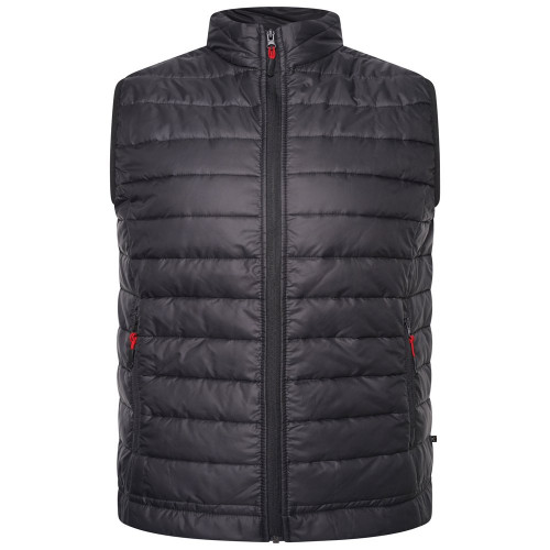 KV141 Zip Thru Gilet BLACK