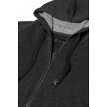 7069 - Cut & Saw Zip Up Hoody Charcoal