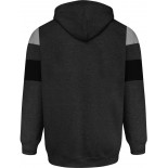 7069 - Cut & Saw Zip Up Hoody Charcoal