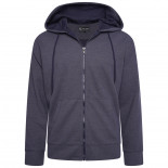 7078 Textured Interlock Hoody INDIGO