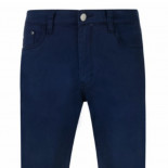 ALBA - Slim Fit Stretch Chinos NAVY