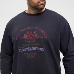 53122 North Latitude Sweat with embroidery Night Sky