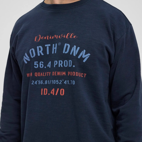 43327 North Logo sweater Dark Blue