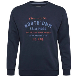 43327 North Logo sweater Dark Blue