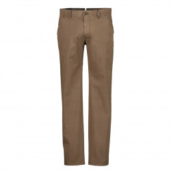 2300 - Odessa Stretchable Fine Printed Chino Brown