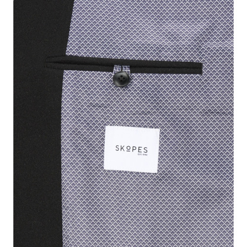 REEVE Double Breasted Car Coat Black