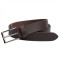 Oxford Leather Trouser Belt - 100% Genuine Leather Brown