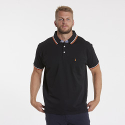 41121 North 56°4 pique polo Black