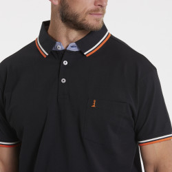 41121 North 56°4 pique polo Black