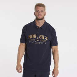 41141 North 56°4 Embroidered Polo Navy Blue