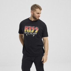 North KISS Licensed Tee Black
