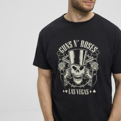 North Guns  N' Roses Licensed Tee Black