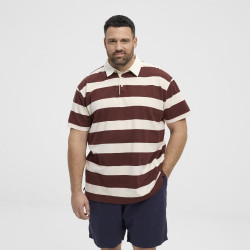 51315 NORTH LATITUDE denim rugby polo Bordeaux