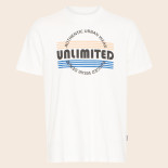 UNLIMITED Printed Tee White