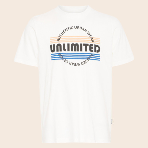 UNLIMITED Printed Tee White