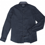 GS-5079 Light 100% Cotton Shirt Long Sleeve NAVY 