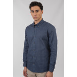 GS-5079 Light 100% Cotton Shirt Long Sleeve NAVY 