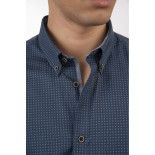 GS-5079 Light 100% Cotton Shirt Long Sleeve NAVY 