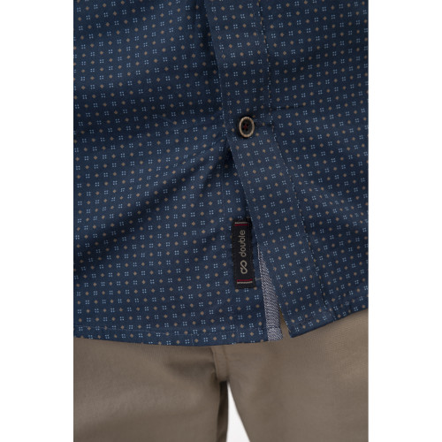 GS-5079 Light 100% Cotton Shirt Long Sleeve NAVY 