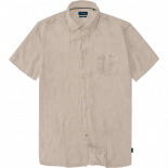 GS-5086 Linen/Cotton Shirt Beige