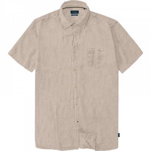GS-5086 Linen/Cotton Shirt Beige