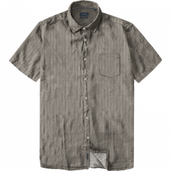GS-5093 100% Cotton Printed Shirt TAUPE