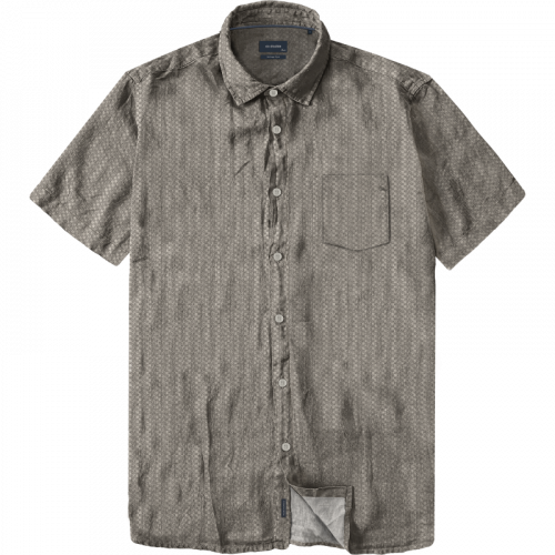 GS-5093 100% Cotton Printed Shirt TAUPE GS-5093 100% Cotton Printed Shirt TAUPE