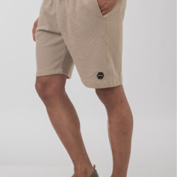 MS-6010  Waffle Special Fabric Shorts Lt. Grey