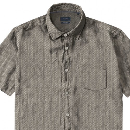 GS-5093 100% Cotton Printed Shirt TAUPE GS-5093 100% Cotton Printed Shirt TAUPE