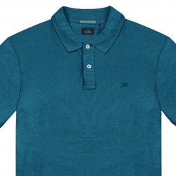 3032 - Plain Cotton Poloshirt Dark Teal