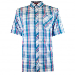 443 - Espionage Checked Shirt Green