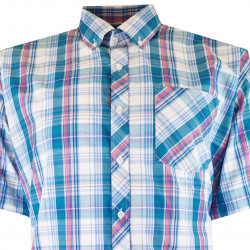 443 - Espionage Checked Shirt Green