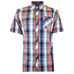 443 - Espionage Checked Shirt Orange