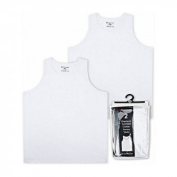 2 Pack Premium Combed Cotton Vests