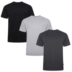 500V Triple Value Pack Tee BLK/GREY/CHARC
