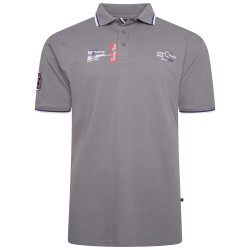 5512 1985 Racing Team Polo Mid Grey