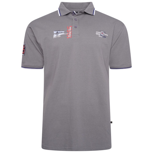1985 Racing Team Polo Mid Grey