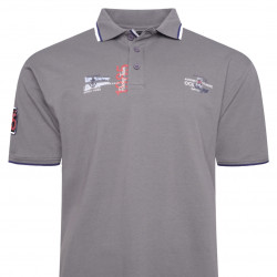 5512 1985 Racing Team Polo Mid Grey