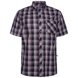 Check Shirt Navy Blue