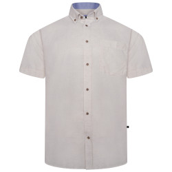 6340 Linen Mix Shirt Ecru
