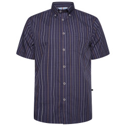 6349 Stripe Shirt NAVY
