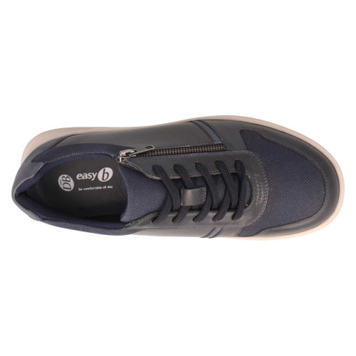 Db - Noah Wide Fit  Life Style Shoes Navy Blue
