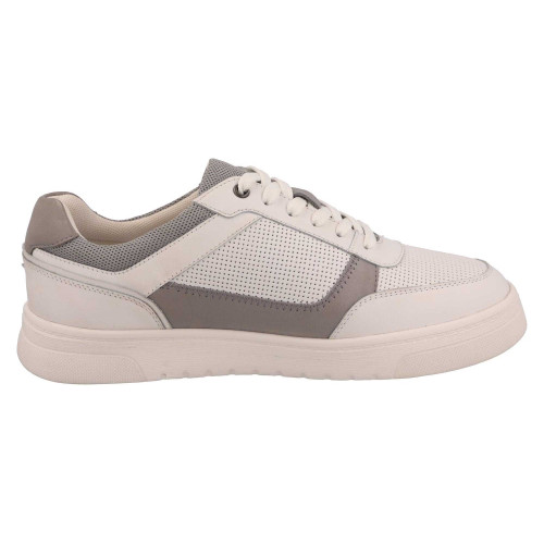 Db - Arlo Wide Fit  Life Style Shoes White/Grey