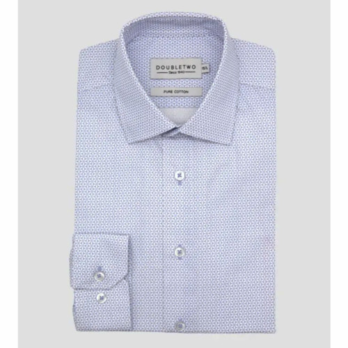 Geometric Print Premium Cotton Shirt
