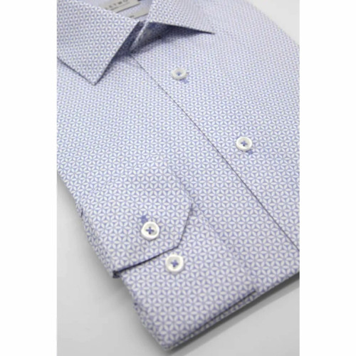Geometric Print Premium Cotton Shirt