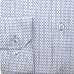 Geometric Print Premium Cotton Shirt