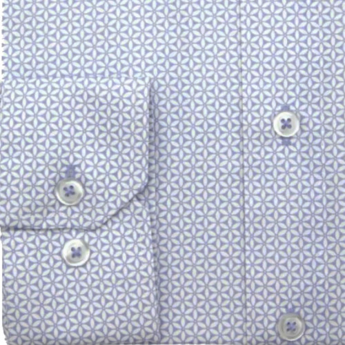 Geometric Print Premium Cotton Shirt