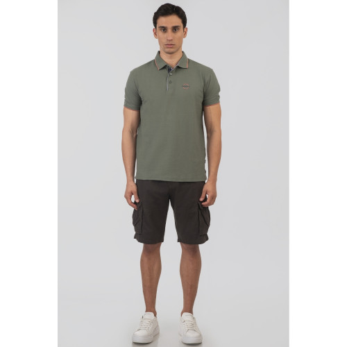 3045 Pique Polo Shirt GREEN